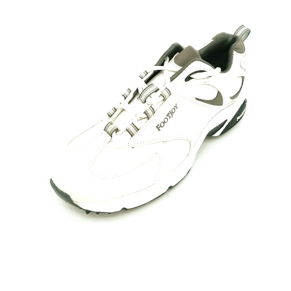 Footjoy golf cleats White and grey soft spikes - Picture 3 of 8